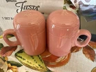 Fiesta RANGETOP SALT PEPPER SHAKERS Rose F-103 RANGE TOP FIESTA new In Box