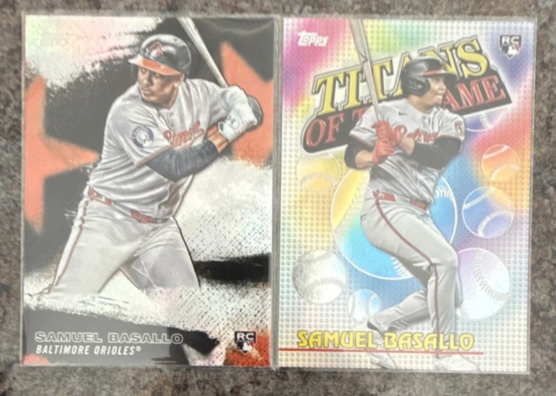 Topps Baltimore Orioles Samuel Basallo Stars of MLB Titans of the Game RC