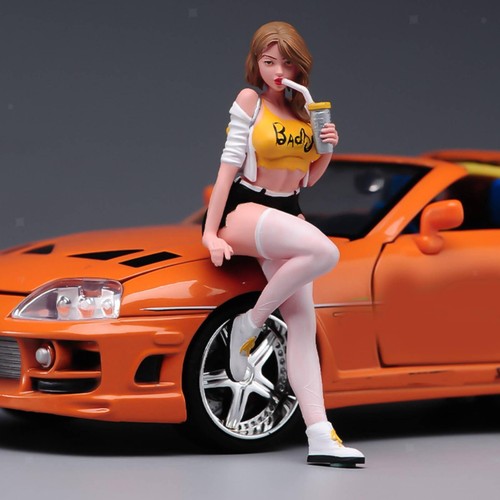 1:18 Milk Tea Girl Model