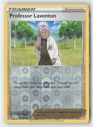 Professor Laventon 162/195 Silver Tempest Reverse Holo