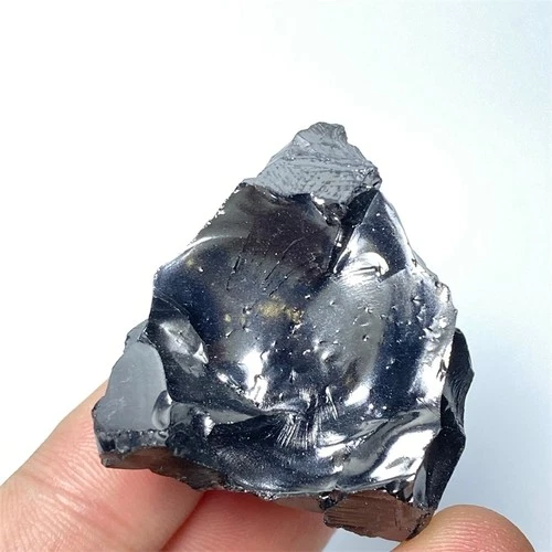 18g  ELITE Noble Natural Fullerene Shungite Crystal Raw Healing Stone E564