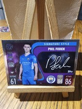 2021-22 Topps Match Attax UEFA Club Competitions - Phil Foden - Signature Style