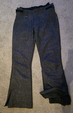Boulder Gear Denim Look SKI PANTS SNOWBOARD Insulated Womens M Long 169 Retail