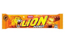 Nestle - Lion Peanut Chocolate Bar 12 x 40g-UK New Free Delivery