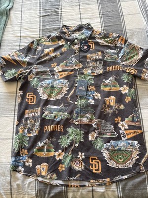 San Diego Padres Scenic Aloha Shirt - Large