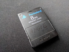 Sony PlayStation 2 8MB Memory Card - Black - SCPH-10020