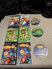 Crash Bandicoot Action Pack PS2 Twinsanity Tag Team Nitro Kart TESTED No Sleeve