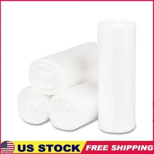 Heavy Duty Perforated 4 Gallon Trash Bags 50 Rolls Commercial Use Star Sealed
