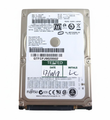 80GB SATA 2,5" 9,5mm 5400RPM 1,5Gb/s HDD - MHY2080BH