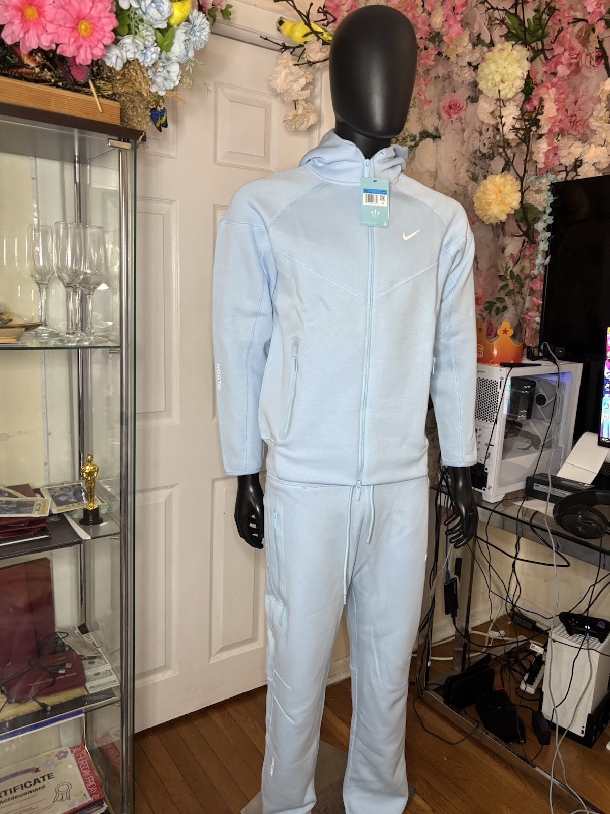 Nike NOCTA Tech Fleece Sportwear Full Tracksuit Set New with Tags Size Medium M