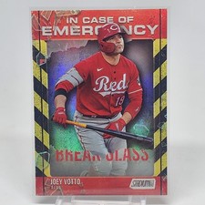 2025 Topps Stadium Club Joey Votto In Case of Emergency Break Glass #ICE-15 Reds