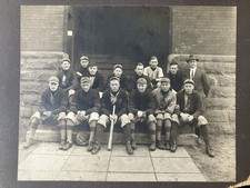 Circa 1911 Baseball Team Photo Origins Unknown Letter A on Caps W on Shirt