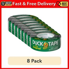  8 Pack the Original Duck Tape Brand Duct Tape, 1.88 In. X 55 Yd., Silver
