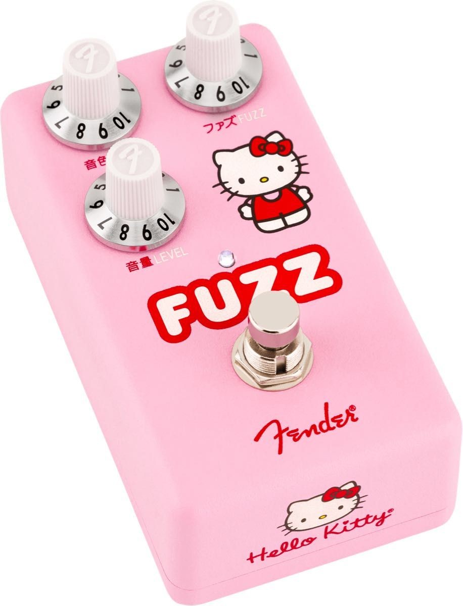 Fender Hello Kitty Fuzz エフェクター Fender x Hello Kitty Fuzz : r/guitarpedals