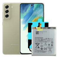 Akku FüR Samsung Galaxy S21 Fe EB-BG990ABY 4370 Mah + Klebeband