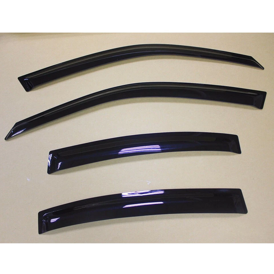 Window Visor Vent Sun Shade Rain Guard 4PCS For BMW E46 Sedan 330xi Foto 3 de 4