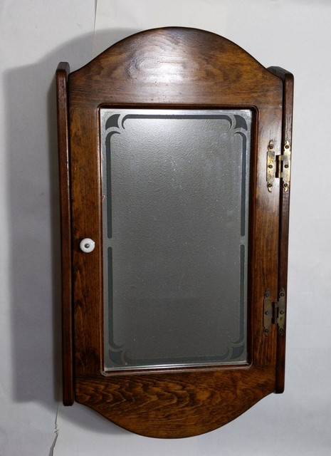 Solid Wood Medicine Cabinet Combo 2 Door White Crackle Birch Renovator S Supply For Sale Online Ebay