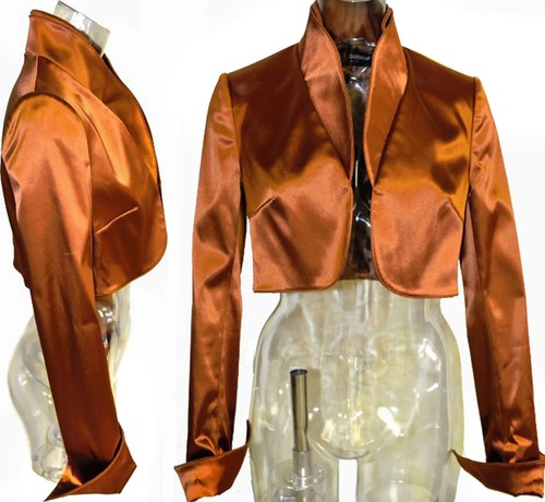 Dolce \u0026 Gabbana Copper Satin Double 