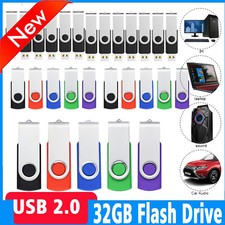 Lot Pack 32GB Rotating Memory Stick USB 2.0 Flash Drive Pen Drive Thumb Drives
