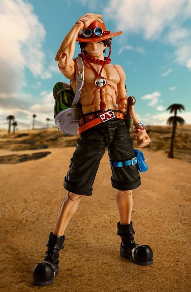 -=]BANDAI - One Piece Portgas.D.Ace Fire Fist SH Figuarts [=- - Immagine 2 di 4