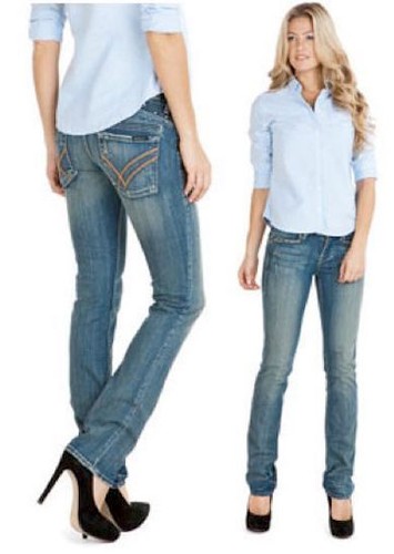 William Rast Savoy Whiskey River Wash Studded Skinny Leg Jeans 30 $264 - Picture 2 of 7
