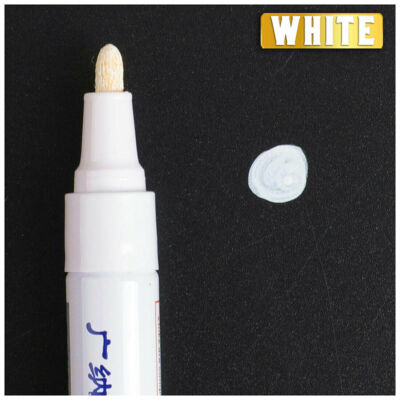 Universal Lack Marker Stifte Wasserdicht Permanent Stift für Autoreifen Metall Holz UK