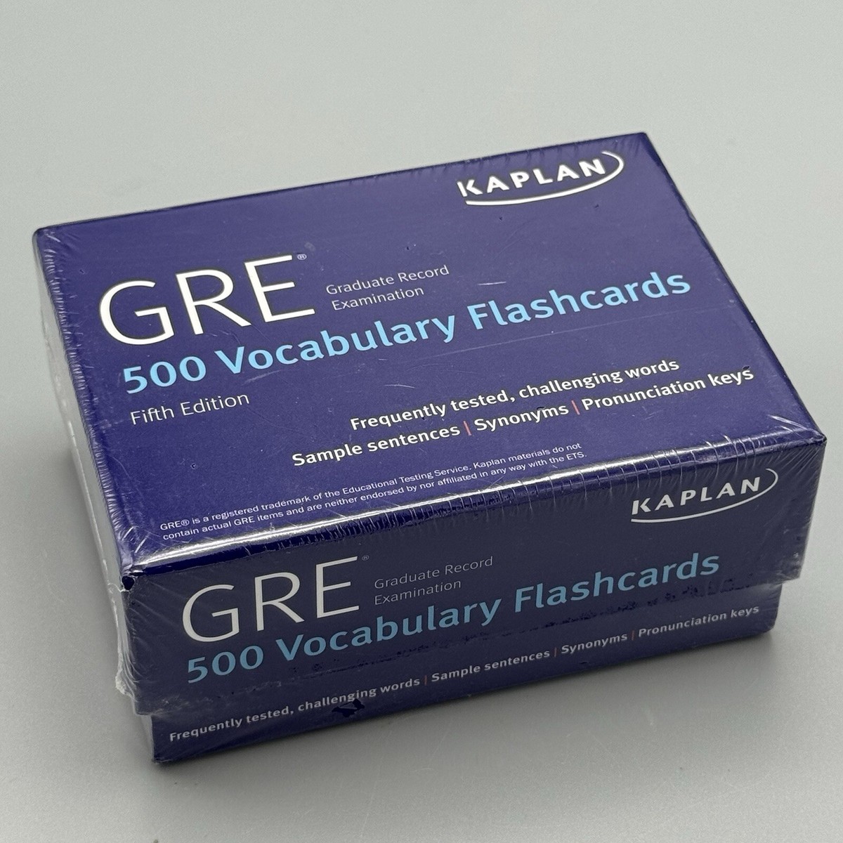 Kaplan Test Prep GRE Graduate Record Exam Vocabulary Flashcards 