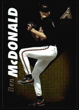 1995 Zenith Ben McDonald #6 Baltimore Orioles