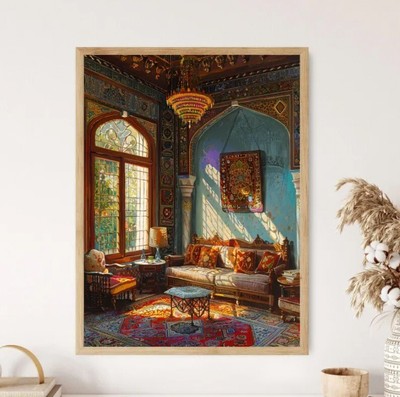 Topkapi Palace Giclee Print, Charming Turkish Masterpiece, Gift Idea