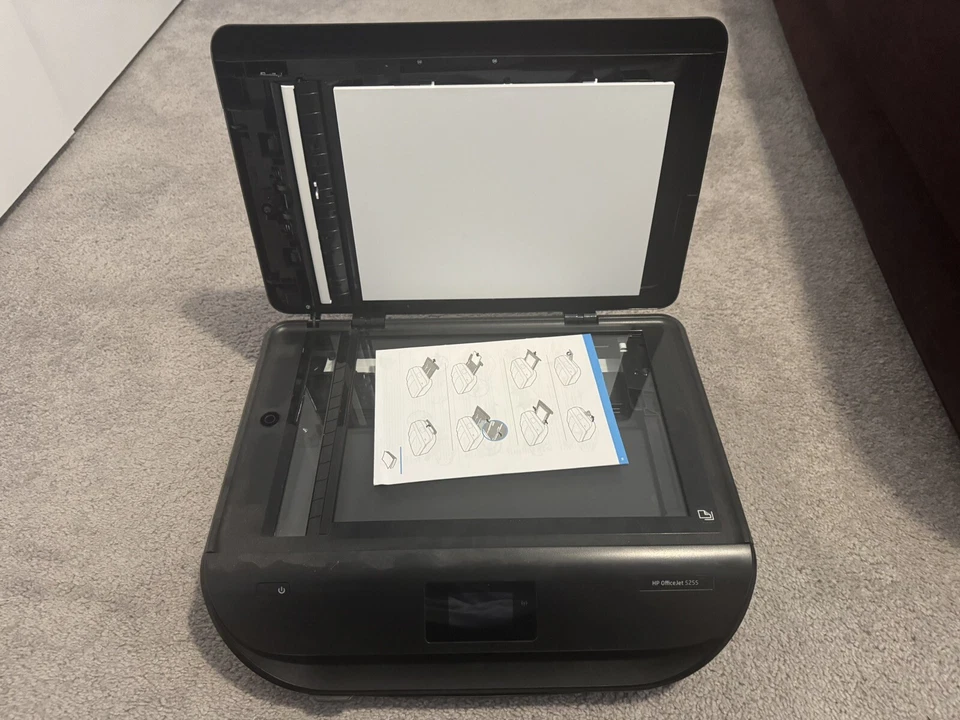 HP Officejet 5255 All-in-One Print Scan Copy Printer. Tested - Image 2 of 3