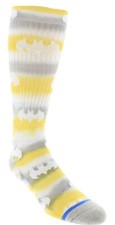 Bioworld DC Comics Batman Crew Socks W/ Helicase Sock Ring