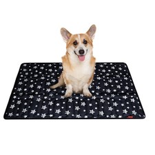 Soft Dog Bed Kennel Pad Crate Mat Large Size 36"x23" Anti-Slip Machine Washable