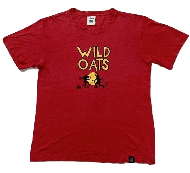 Vintage Keith Haring Wild Oats T Shirt Pop Art Popshop 90s