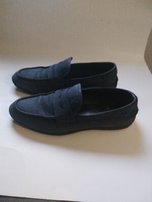 Brooks Brothers Dark Blue Suede Loafers Brooks Brothers Men main image 2