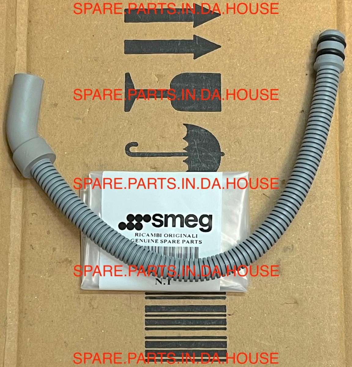 Smeg Dishwasher Air Break to Sump Hose DWA6314X2 DWAFI149 DWAFI314