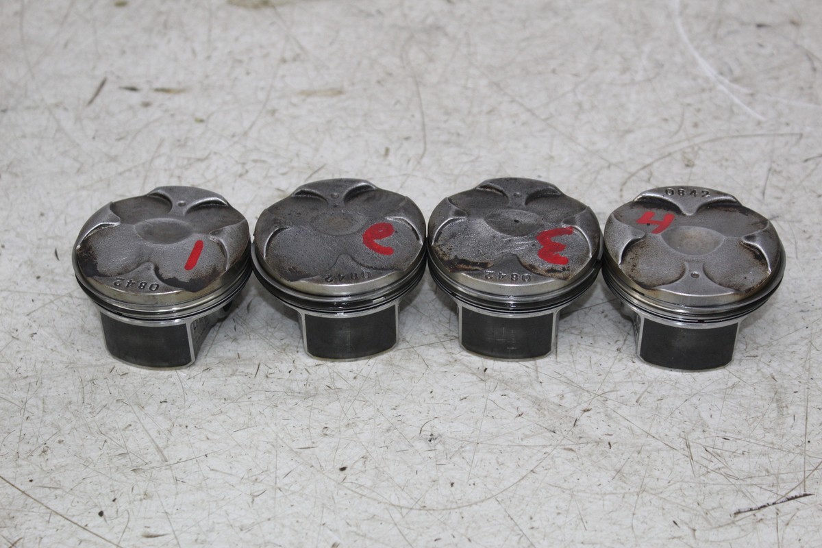 24 KAWASAKI NINJA ZX4R ENGINE MOTOR CYLINDER JUG PISTONS