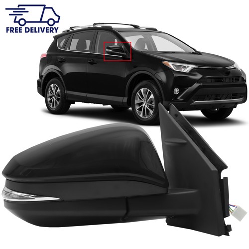 Mirror Glass Compatible With 2011-2014 Toyota Sienna Right Passenger Side Heated Kool-Vue