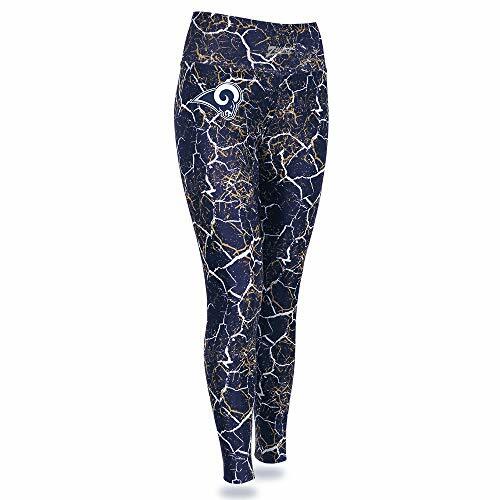 Женские леггинсы Zubaz NFL Los Angeles Rams Marble Leggings