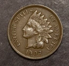 1908 Indian Cent Nearly XF  Coin Penny Lot  F 423