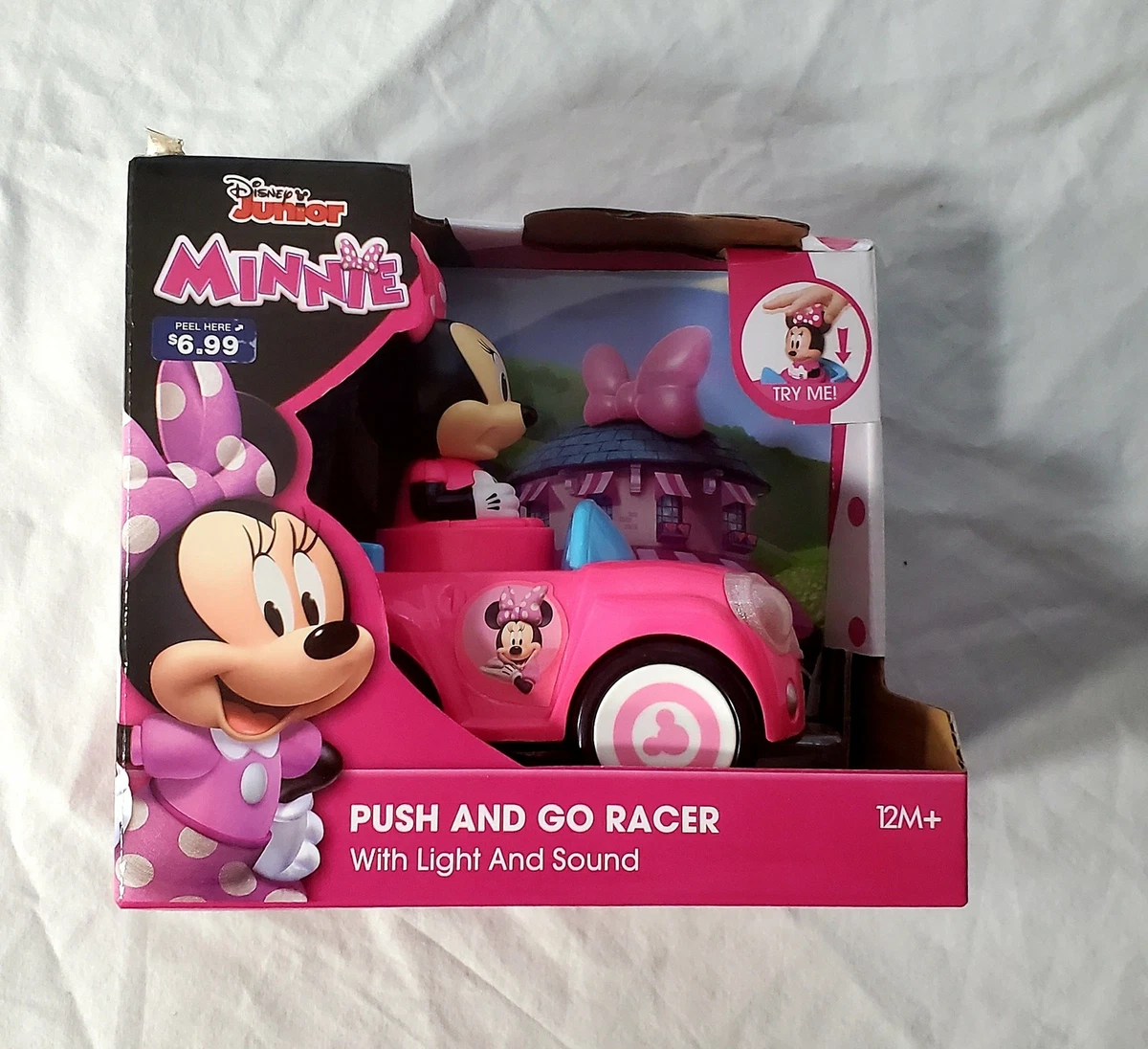 Minnie push and go racer hotsell