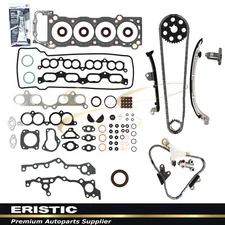 Fits 94-04 Toyota Tacoma 4Runner 2.7L Head Gasket Set & Timing Chain Kit 3RZFE