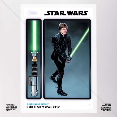 Star Wars Luke Skywalker Poster Canvas Vol 3 #98 Movie Comic Book