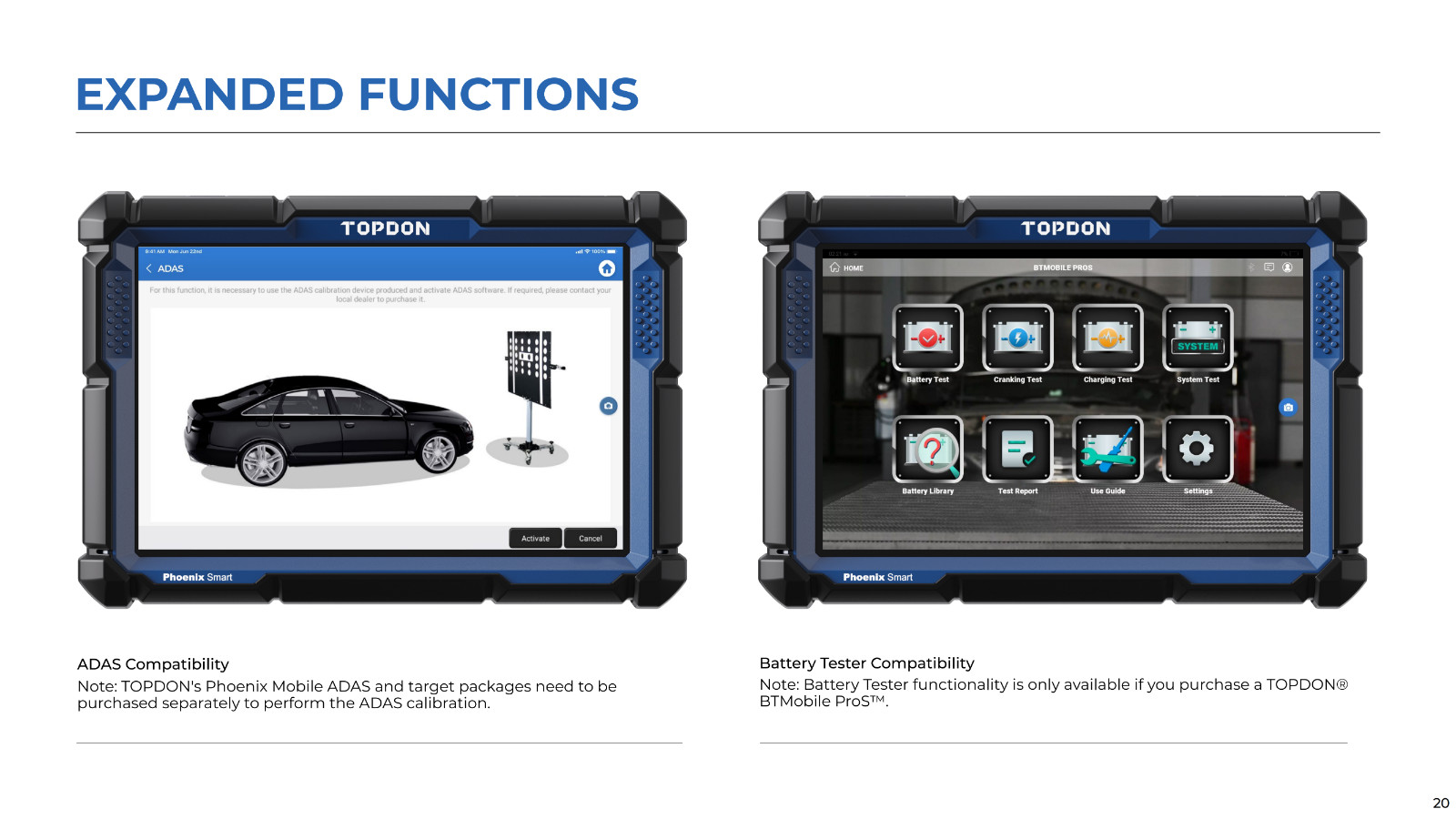 2025 USA TOPDON PHOENIX SMART+ Intelligent Automotive DiagnostiC ULTRA MAX ADAS