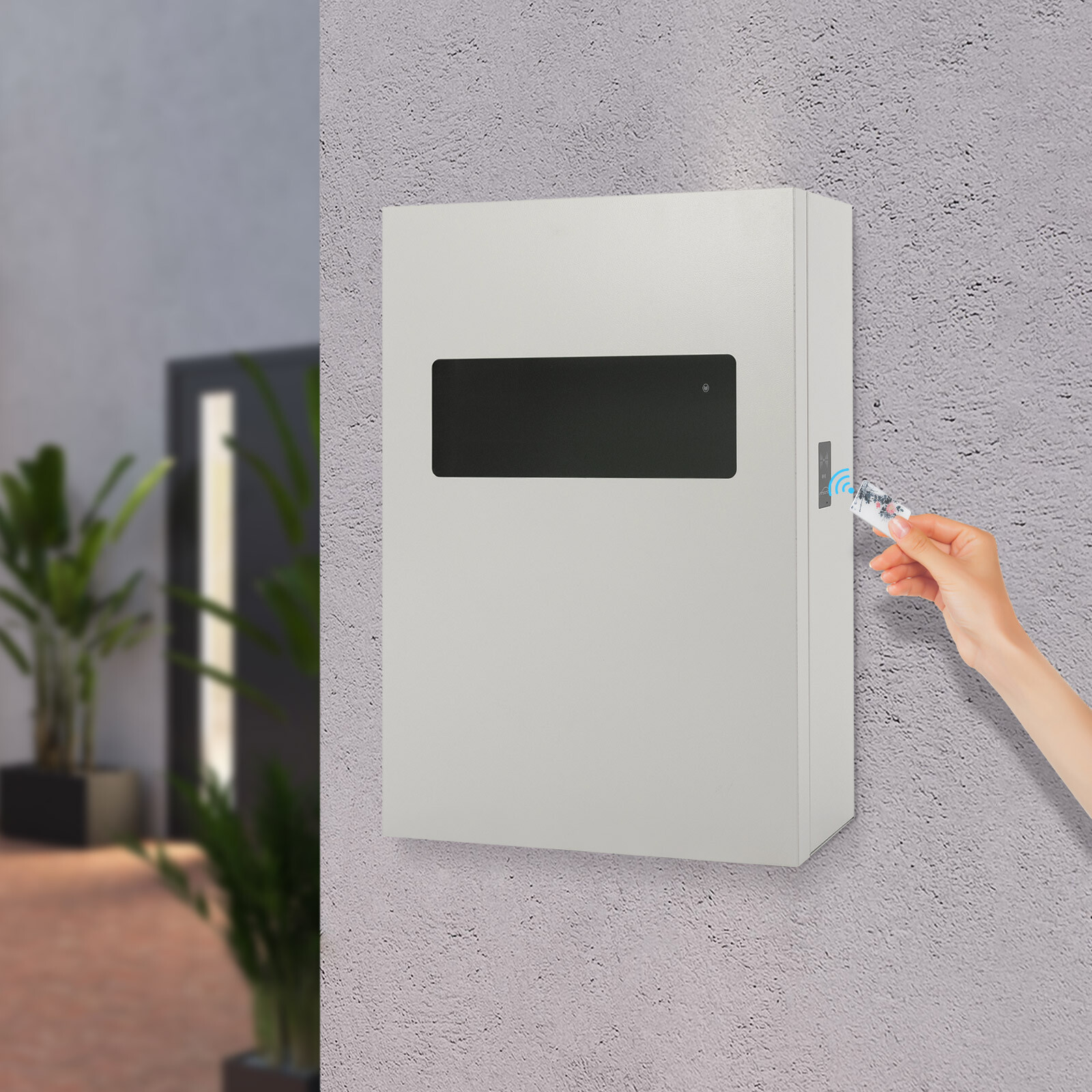 Wall EV Charger Station Box Waterproof for Tesla Indoor/ Outdoor Cable Organizer