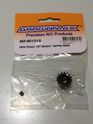 Arrowmax Ultra Pinion / Ritzel Motorritzel 15 Zähne Modul1 # AM-601015