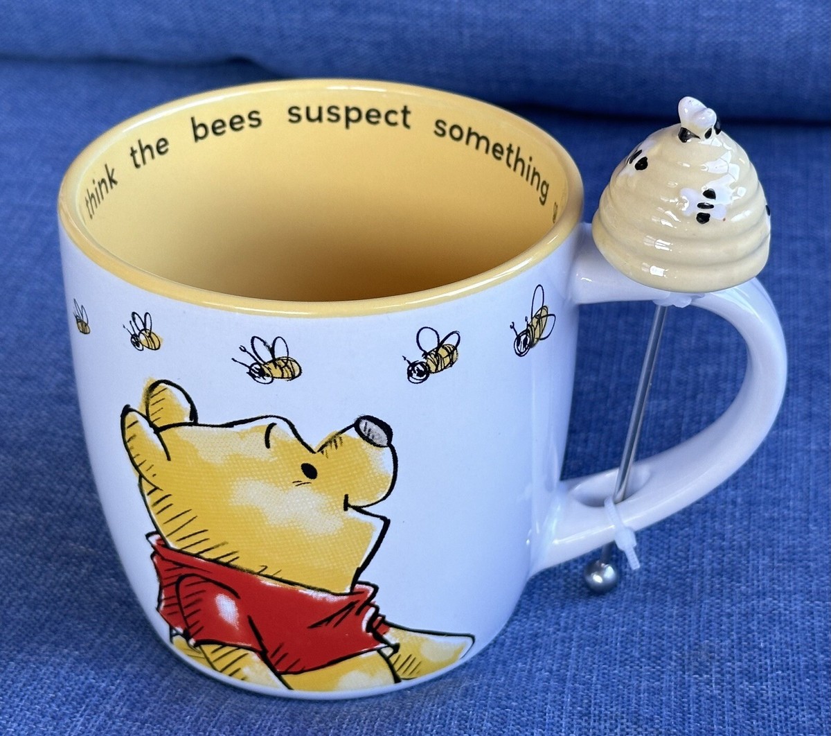 Poohさま専用 Disney Winnie The Pooh Honey Bee Mug 19oz Cup & Figural Beehive