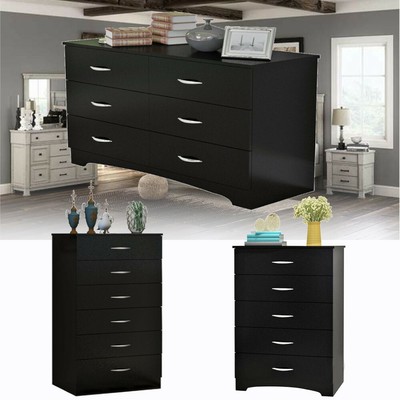 5 6 Drawer Dresser Bedroom Furniture Storage Wood Multi Finished