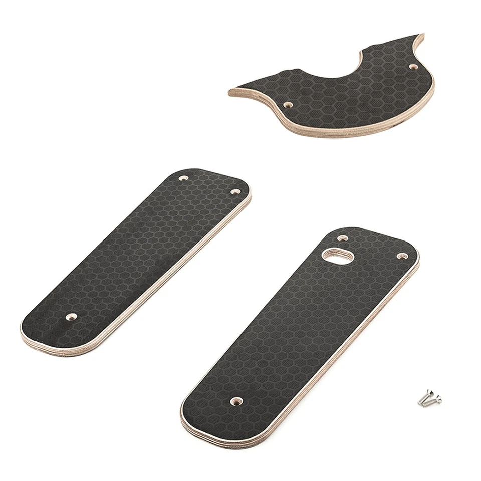 Trittbretter Armaturenbrett Set Sechseck Motiv für Simson Schwalbe KR51/1 KR51/2 - Bild 2 von 4