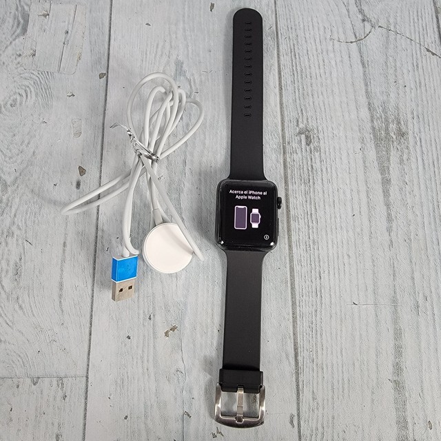 Black Silicone Band GPS Watch - A1758 