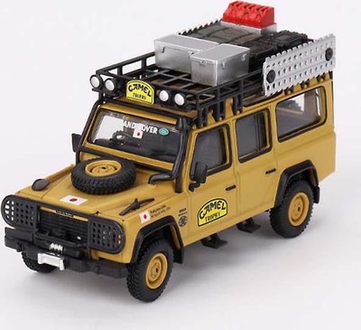 Land Rover Defender 110 1989 Camel Trophy Amazon Team Japan (Mini GT) Diecast -